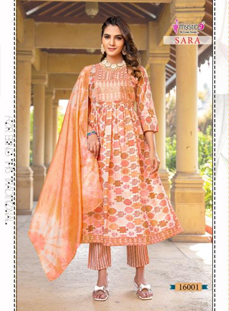 Mystic 9 Sara Vol 16 Catalog top kurti manufacturer in jaipur
