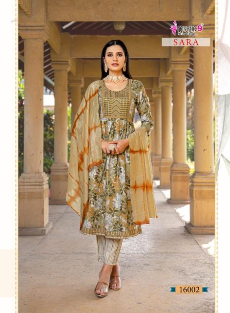 Mystic 9 Sara Vol 16 Catalog top kurti manufacturer in jaipur