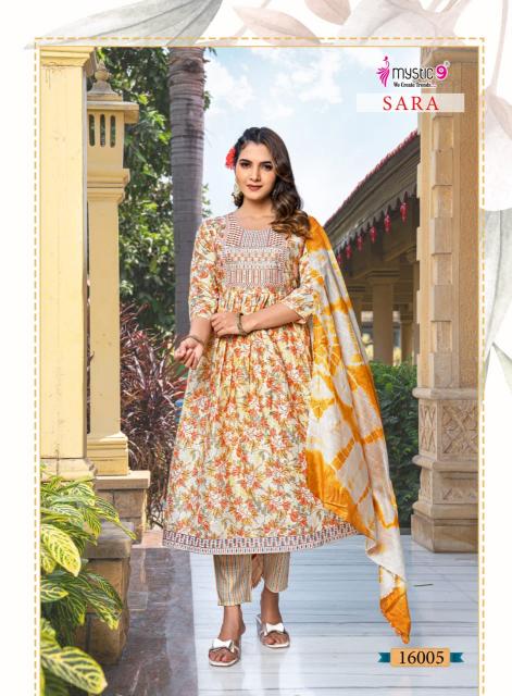 Mystic 9 Sara Vol 16 Catalog top kurti manufacturer in jaipur