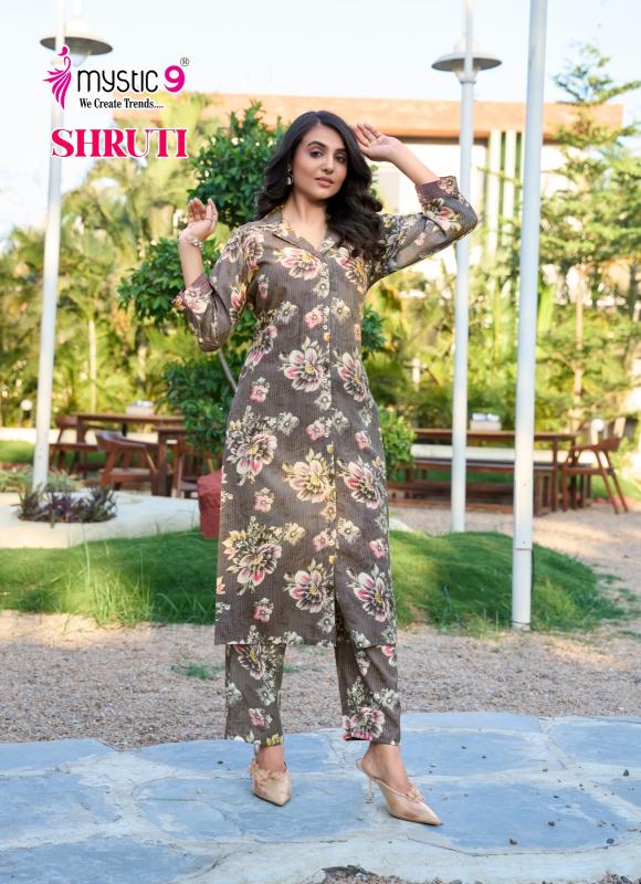 Mystic 9 Shruti Vol 1 Catalog coord set wholesale in delhi