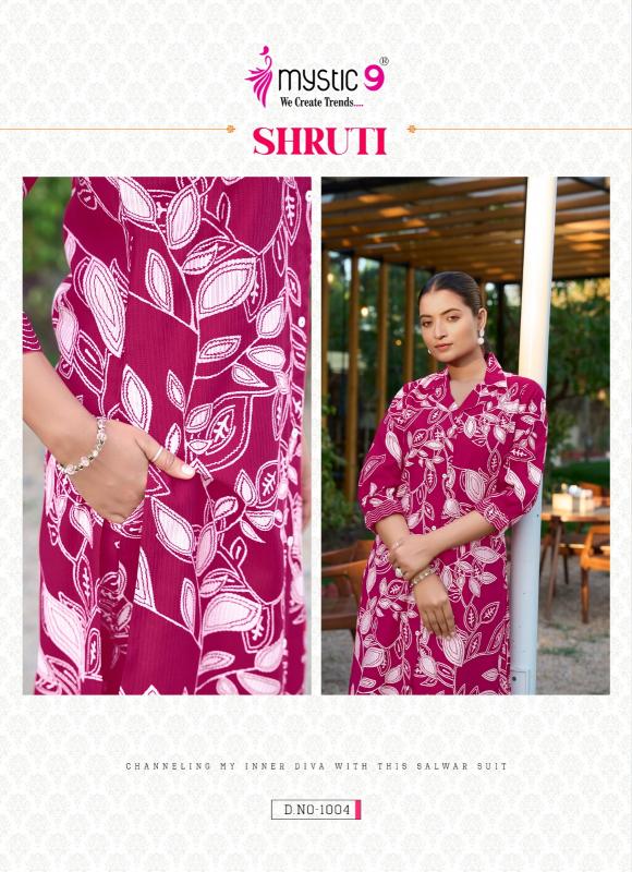 Mystic 9 Shruti Vol 1 Catalog coord set wholesale in delhi