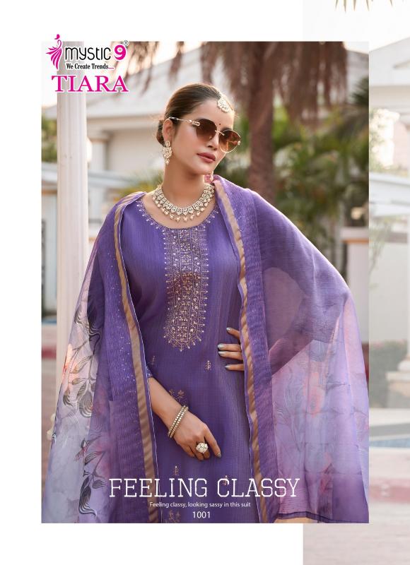 Mystic 9 Tiara Catalog jaipuri kurtis wholesale in mumbai