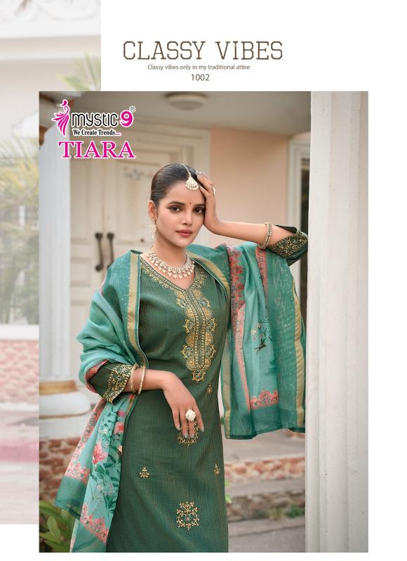 Mystic 9 Tiara Catalog jaipuri kurtis wholesale in mumbai