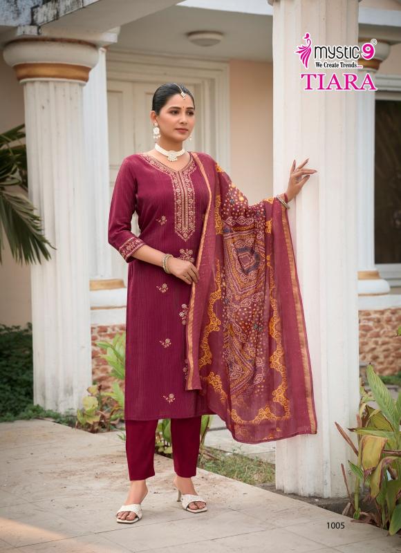 Mystic 9 Tiara Catalog jaipuri kurtis wholesale in mumbai