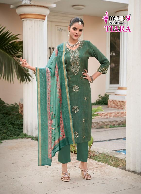 Mystic 9 Tiara Catalog jaipuri kurtis wholesale in mumbai