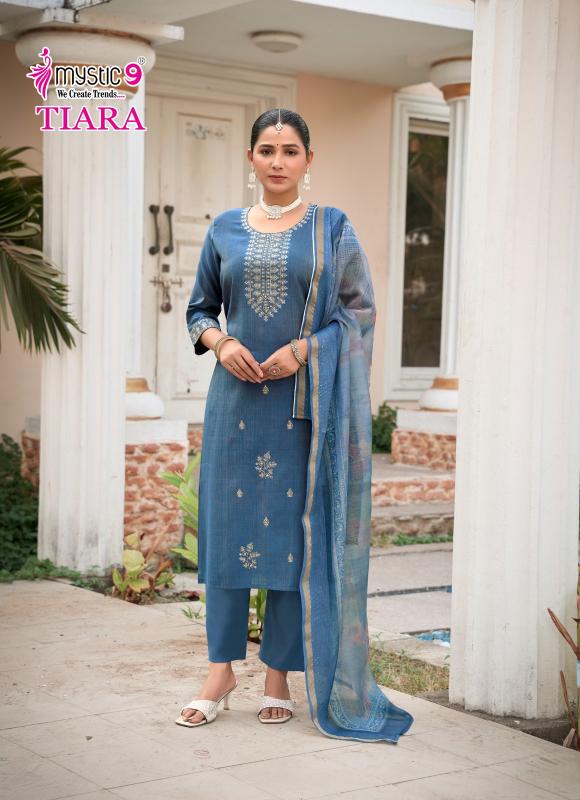 Mystic 9 Tiara Catalog jaipuri kurtis wholesale in mumbai