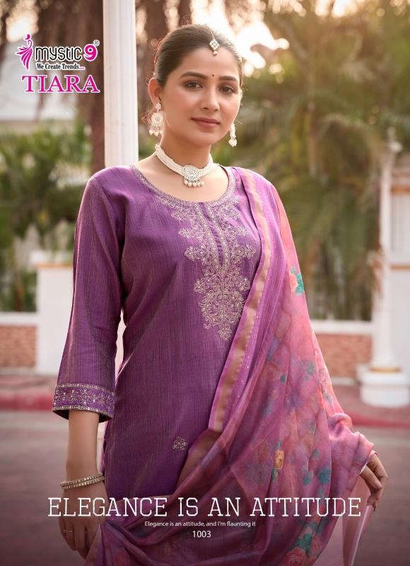 Mystic 9 Tiara Catalog jaipuri kurtis wholesale in mumbai
