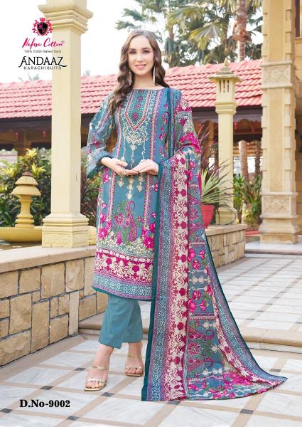 Nafisa Andaaz Vol-9 – Karachi Dress Matetrial - Wholesale Catalog