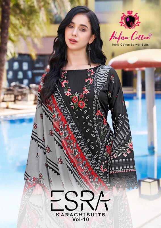 Nafisa Esra Vol-10 – Karachi Dress Material - Wholesale Catalog