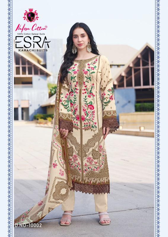 Nafisa Esra Vol-10 – Karachi Dress Material - Wholesale Catalog