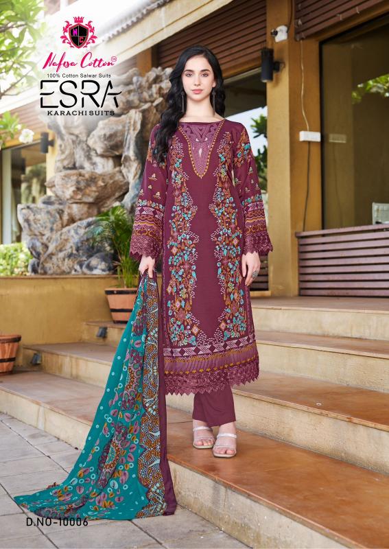 Nafisa Esra Vol-10 – Karachi Dress Material - Wholesale Catalog