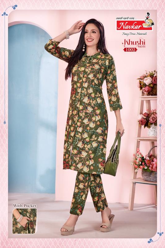 Navkar Khushi vol 1 catalog co ord set for women wholesale
