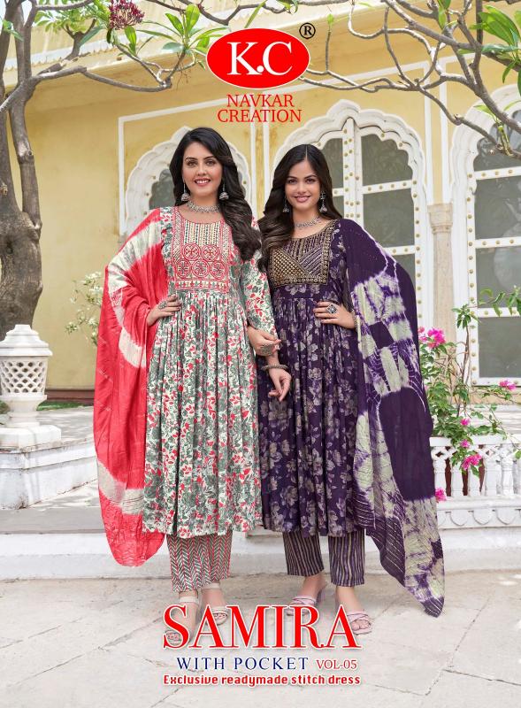Navkar Samira Vol 5 Catalog kurtis indian clothes