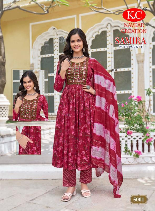 Navkar Samira Vol 5 Catalog kurtis indian clothes