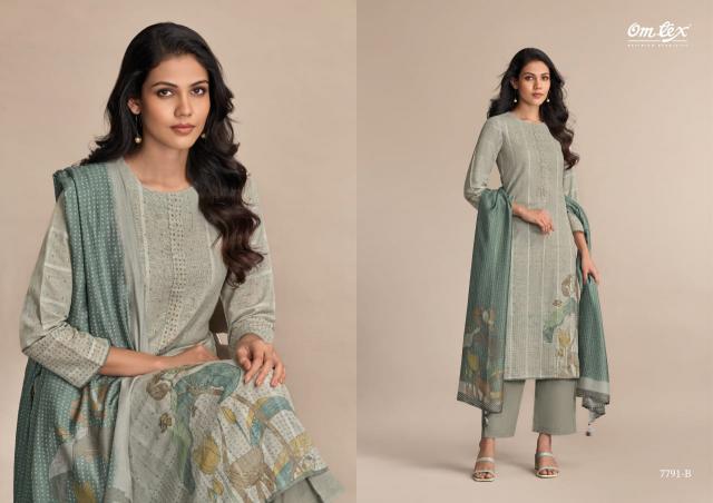 Omtex Desi Twist catalog unstitched heavy salwar kameez in jaipur wholesale