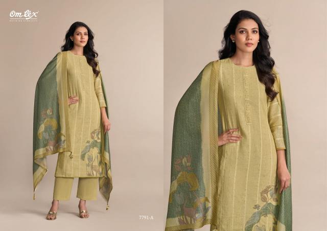 Omtex Desi Twist catalog unstitched heavy salwar kameez in jaipur wholesale