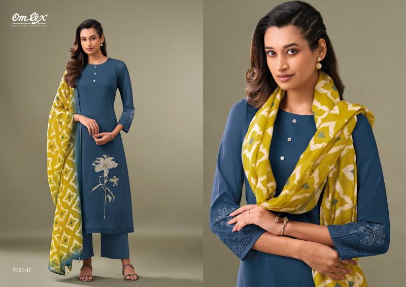 Omtex Estiva Catalog salwar kameez dress materials wholesale