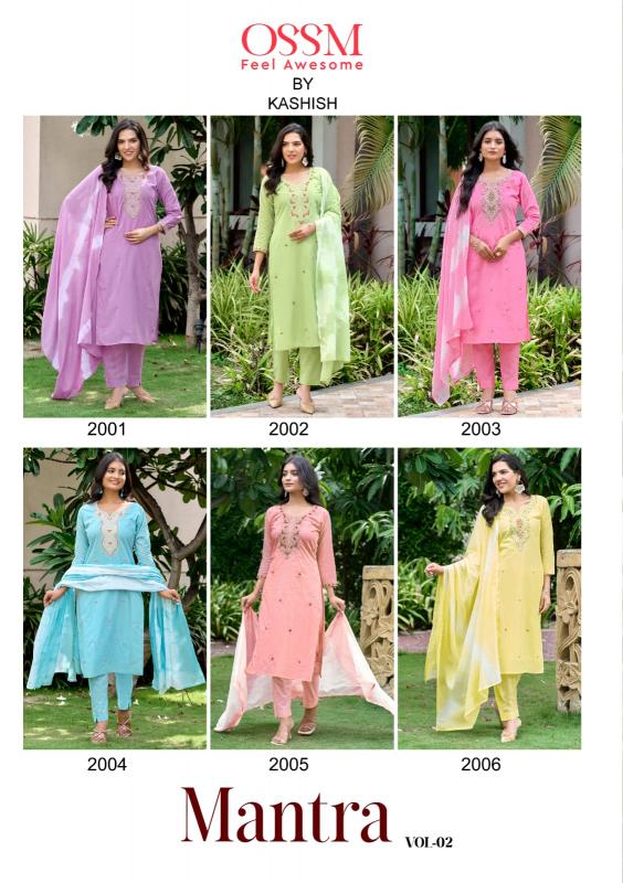 Ossm Mantra vol 2 d no 2001 to 2006 catalog nice kurtis online india