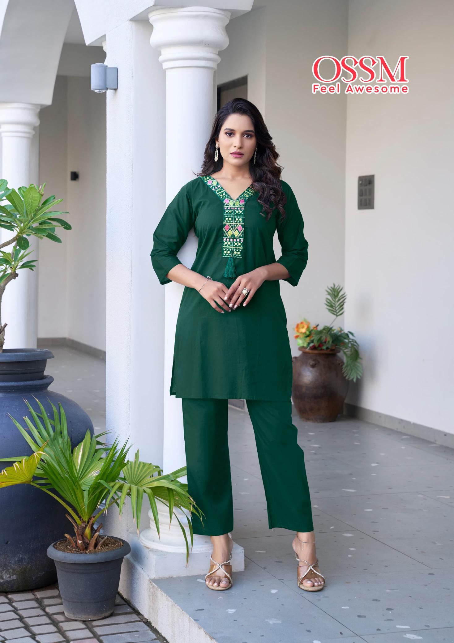 Ossm Sara catalog co ord sets manufacturers in india