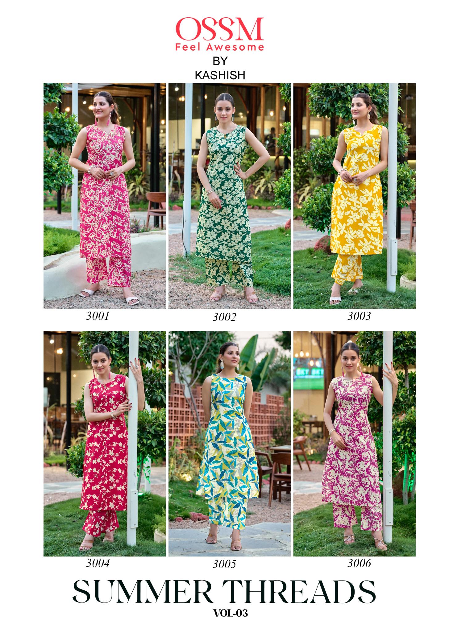 Ossm Summer Threads Vol 3 catalog coord set wholesale market