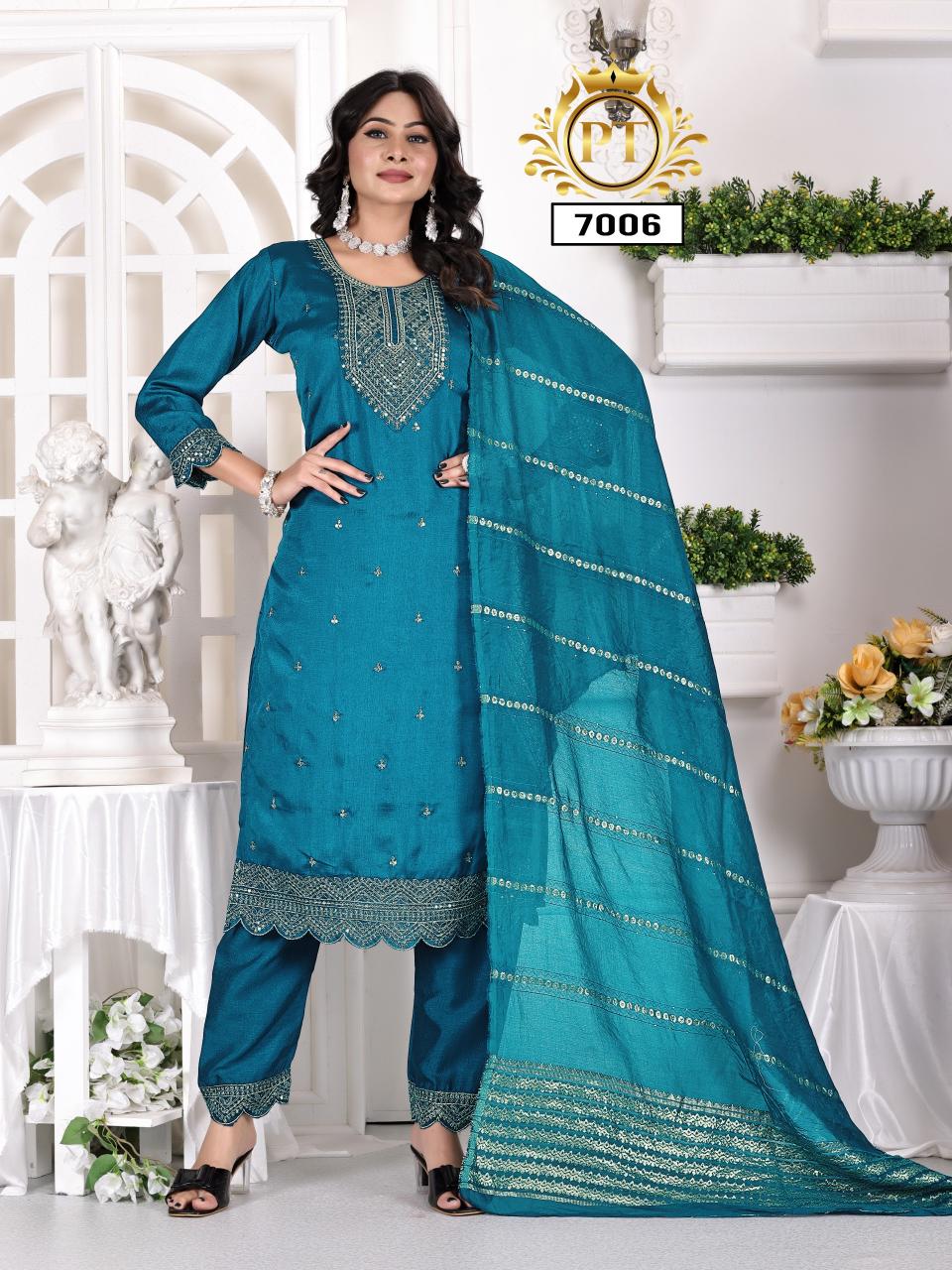 Padmavat Sumer Special Vol 1 Catalog chanderi silk kurtis online india
