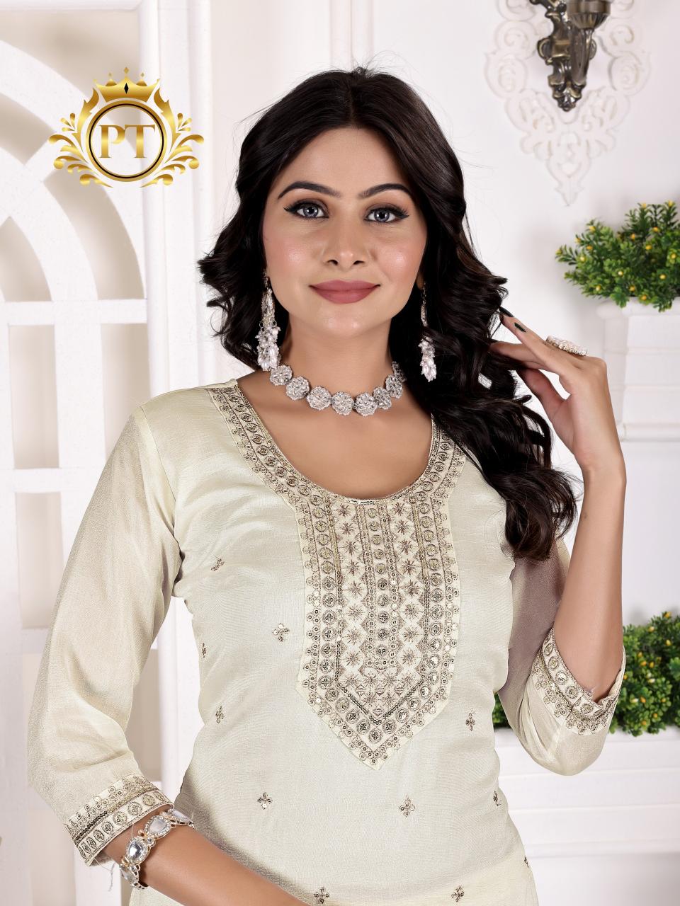 Padmavat Sumer Special Vol 1 Catalog chanderi silk kurtis online india