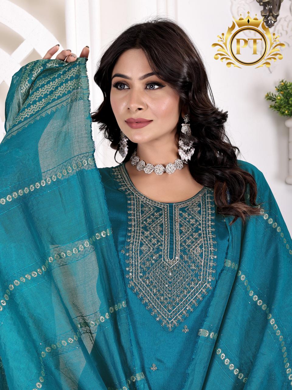 Padmavat Sumer Special Vol 1 Catalog chanderi silk kurtis online india