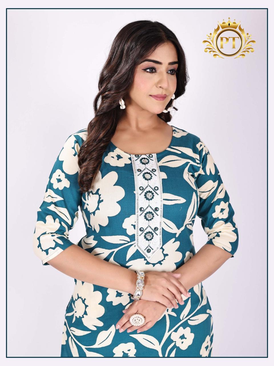 Padmavati Chingari Vol 3 catalog rayon modest co ord set