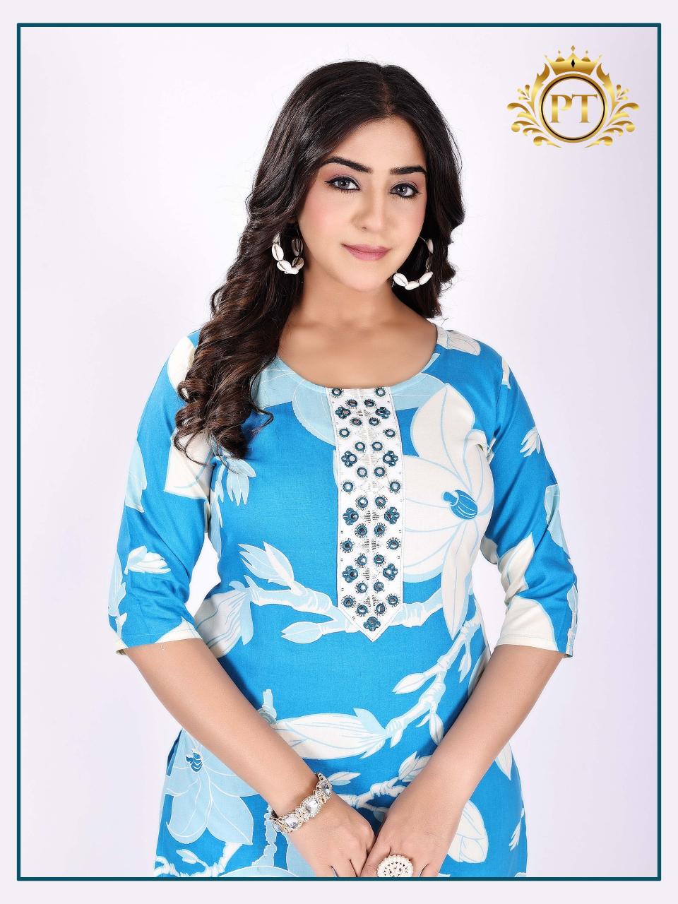 Padmavati Chingari Vol 3 catalog rayon modest co ord set