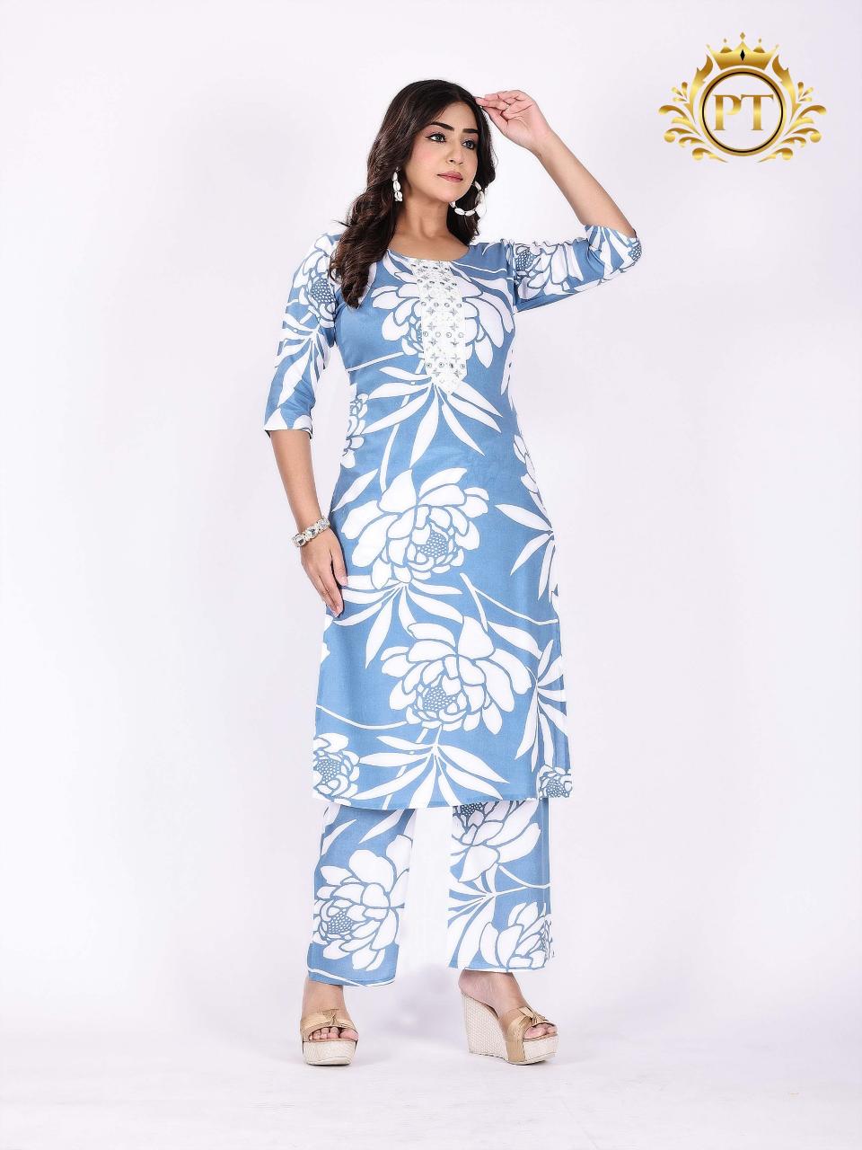 Padmavati Chingari Vol 3 catalog rayon modest co ord set