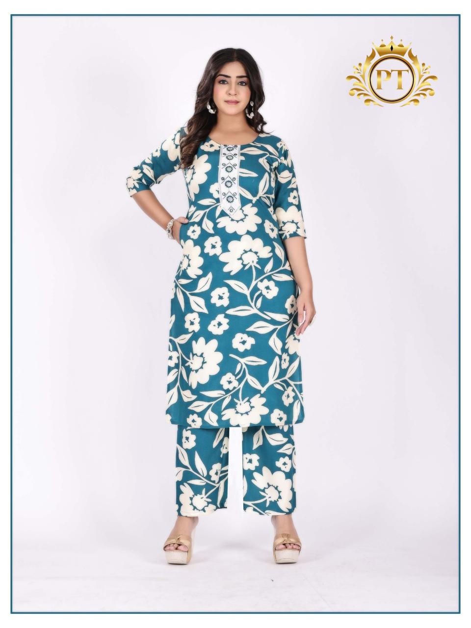 Padmavati Chingari Vol 3 catalog rayon modest co ord set