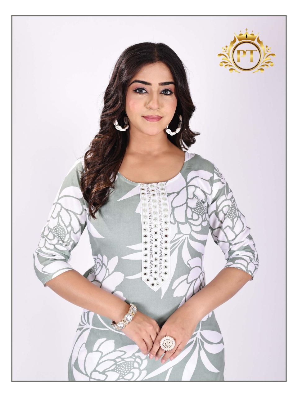 Padmavati Chingari Vol 3 catalog rayon modest co ord set