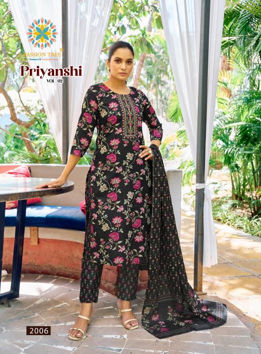 Passion Tree Priyanshi Vol 2 catalog kurti low price wholesale market in india