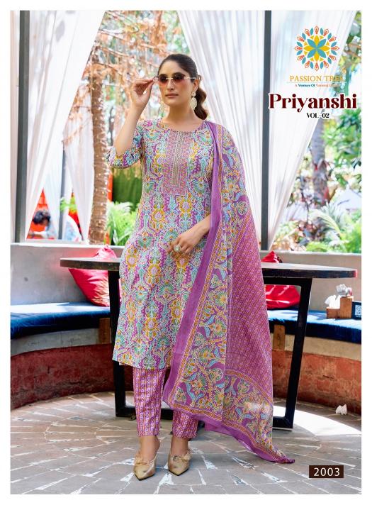 Passion Tree Priyanshi Vol 2 catalog kurti low price wholesale market in india