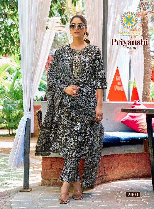 Passion Tree Priyanshi Vol 2 catalog kurti low price wholesale market in india