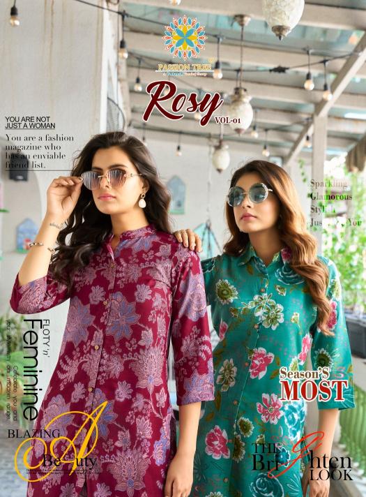 Passion Tree Rosy Vol 1 catalog Printed co ord set wholesale