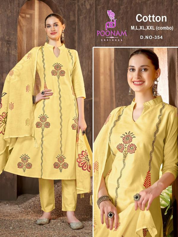 Poonam 351 to 354 catalog indian kurtis in usa