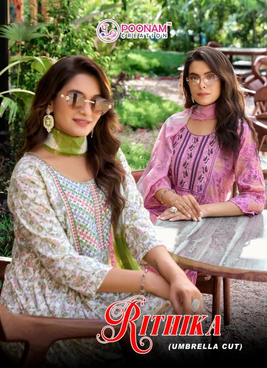 Poonam Rithika catalog indian anarkali kurtis