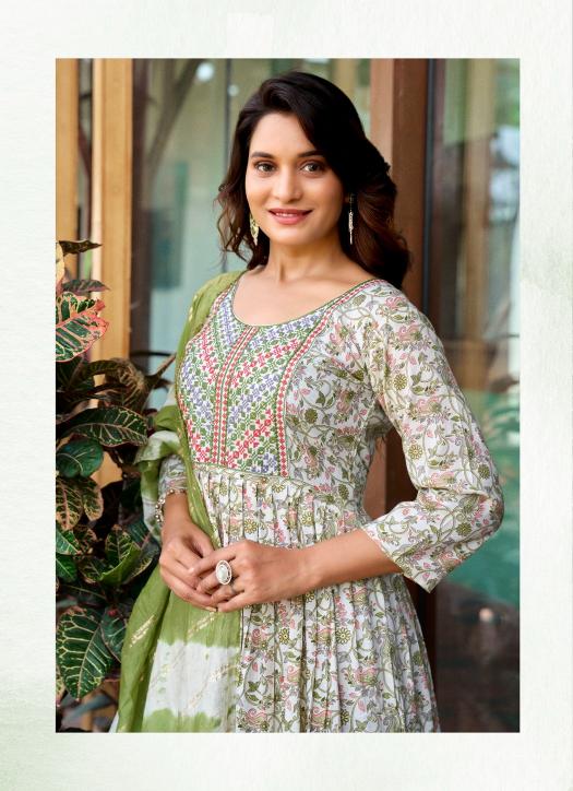 Poonam Rithika catalog indian anarkali kurtis