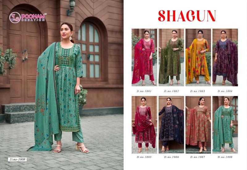 Poonam Shagun catalog new fashion kurti india