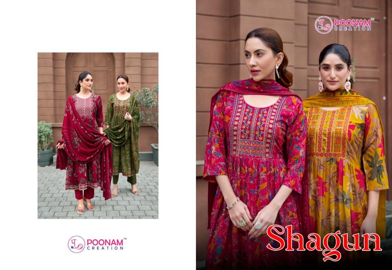 Poonam Shagun catalog new fashion kurti india
