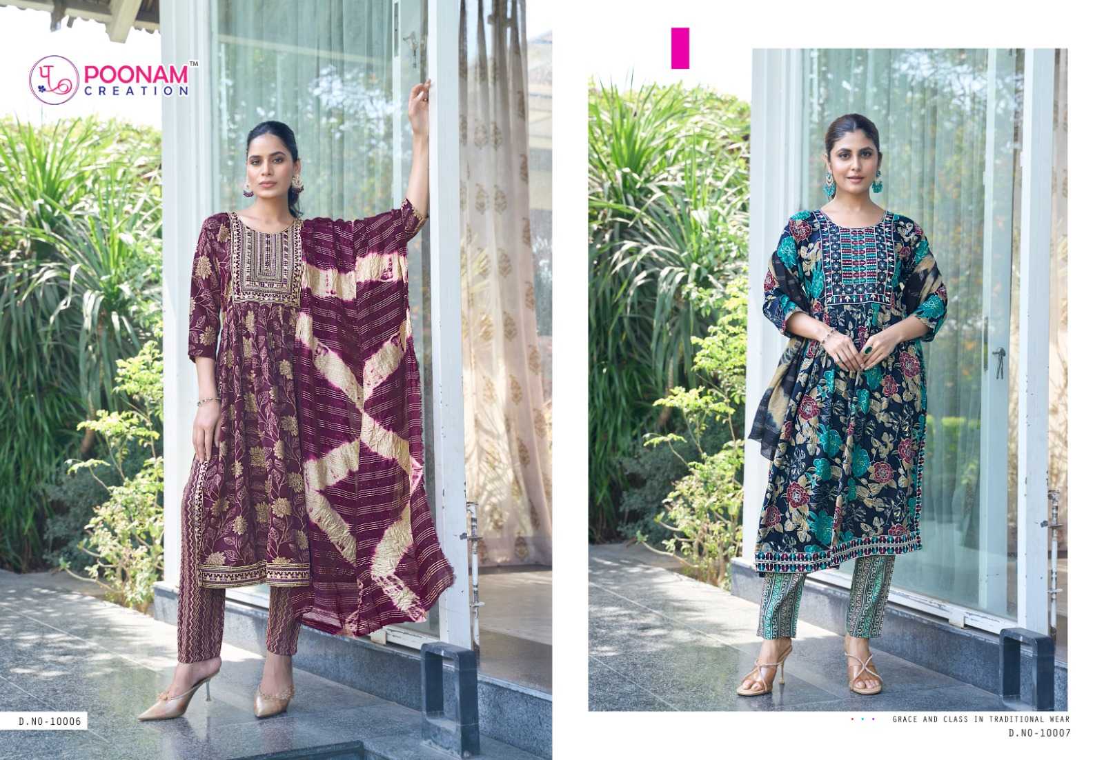 Poonam Swaraa vol 10 catalog casual kurtis online india