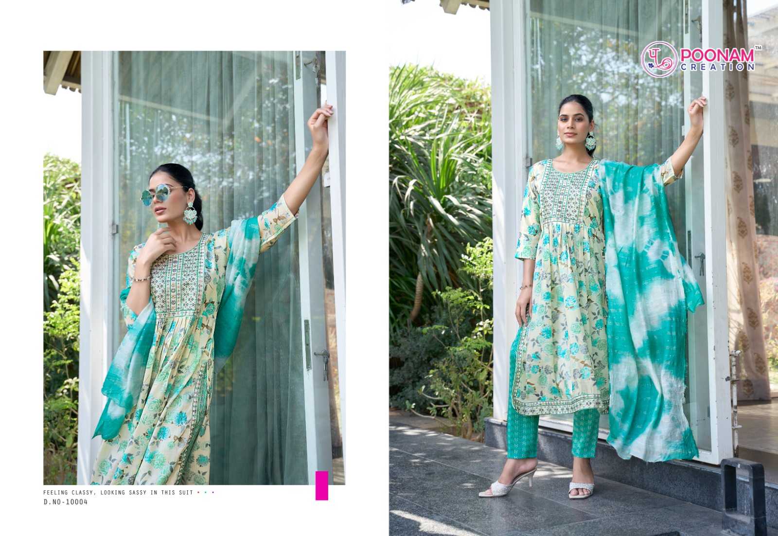 Poonam Swaraa vol 10 catalog casual kurtis online india