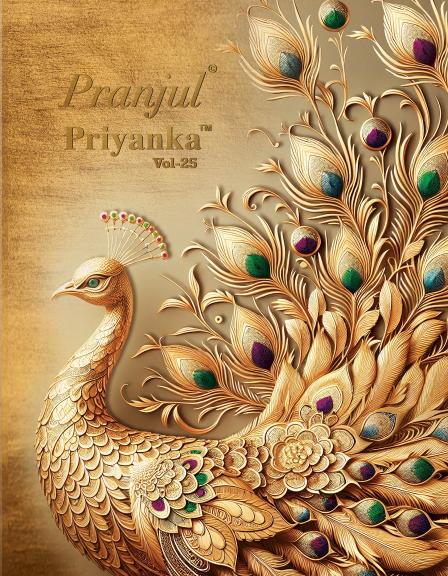 Pranjul Priyanka Vol-25 – Dress Material - Wholesale Catalog