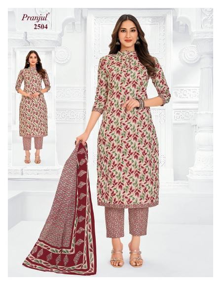 Pranjul Priyanka Vol-25 – Dress Material - Wholesale Catalog