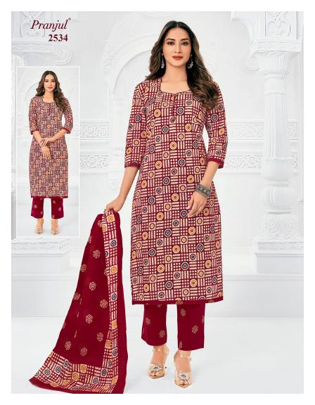 Pranjul Priyanka Vol-25 – Dress Material - Wholesale Catalog