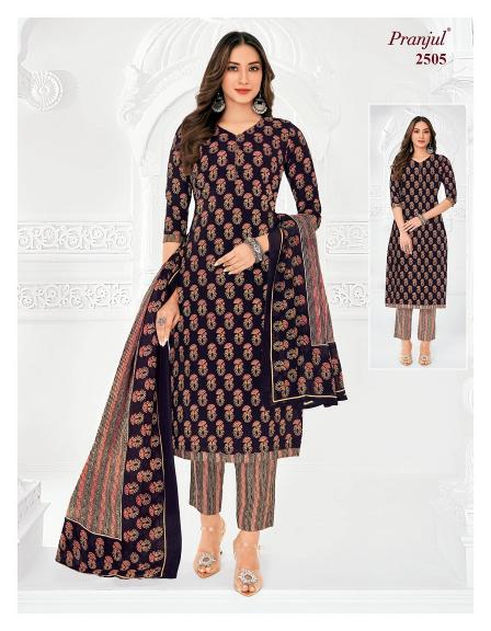 Pranjul Priyanka Vol-25 – Dress Material - Wholesale Catalog