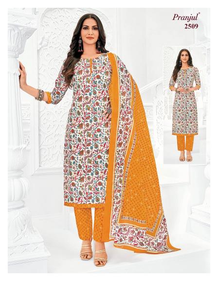 Pranjul Priyanka Vol-25 – Dress Material - Wholesale Catalog