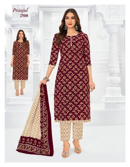 Pranjul Priyanka Vol-25 – Dress Material - Wholesale Catalog