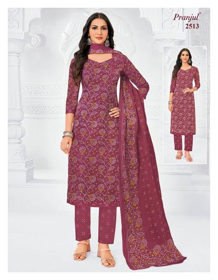 Pranjul Priyanka Vol-25 – Dress Material - Wholesale Catalog